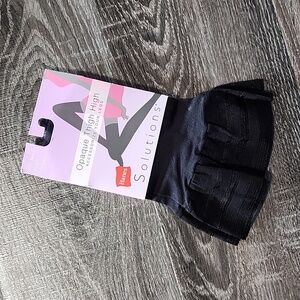 🦜 Hanes opaque Thigh Highs 🦜